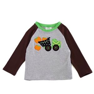 Boys Pumpkin Raglan